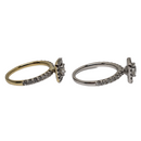 Diamond Ring 0.90ct in 14k Yellow & White Gold SKR24216-90K