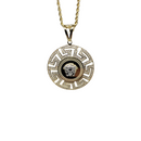 10k rope + 10k Medusa Pendant NEW