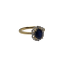 Sapphire Diamond Ring  Cleo BUR-220