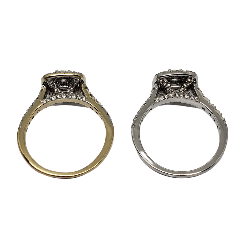 Diamond Ring 1.00ct in 14k Yellow & White Gold SKR14619-100