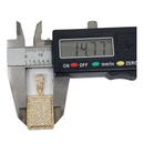 Square 1.08ct Pendentif en or 10k SP 9859 A