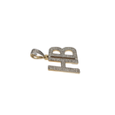 3.5ct HB-Custom Diamond Pendant 10k Yellow Gold MP-050