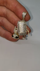 10k 1.10ctct diamonds Micro Phone Money Bag