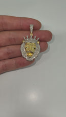 Lion King 10k 1.15ct SI Diamond Pendant