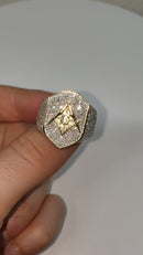 10k 2.10CT Macon Diamond Ring NEW