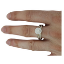 Diamant Bague 1.00ct Or jaune 14k SMR-106