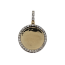 Memory 1.23ct Diamond Pendant in 10k SP 13418