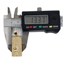 100 amercia 0.37ct Pendentif en or 10k SP 10912