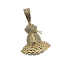 Money-Bag 0.46ct Diamond Pendant in 10k  SP 10872