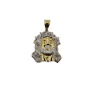 Pendantif Jesus en or 10K JP-002