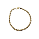 4mm 10k Torsade diamond cut