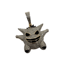 Bubble-Gengar 1.88ct Diamond Pendant in 10k SP 12061 A