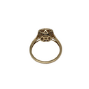 Calla Halo Diamond Ring 10K BUR-525