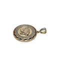 Medaillon medusa 0.50ct Diamond Pendant in 10k Gold DP-003