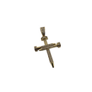 Cross Nail  Pendant in 10k Gold CP010