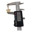 Star-small 0.44ct Pendentif en or 10k SP 10879