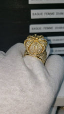 10k 5.50ct Diamonds Crown Boss Ring