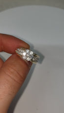 Diamant Bague  Or Jaune 10k SR 14357(7.2)