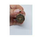 Medaillon medusa 0.50ct Diamond Pendant in 10k Gold DP-003