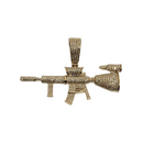  Pendentif diamant   1.18ct en  10K SP 10770