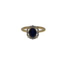 Sapphire Diamond Ring  Cleo BUR-220
