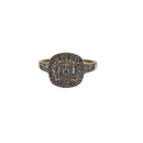Calla Halo Diamond Ring 10K BUR-525