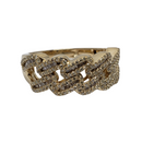 Diamant Bague  Or Jaune 10k SR 14357(7.2)