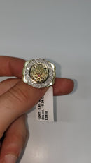 10k Lion 0.26ct Diamond Ring NEW