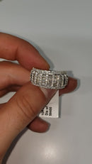 10k 11mm 1.90ct Diamond Ring NOUVEAU