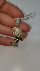 Nefertiti 0.70ct of Diamonds 10k Gold  NEW