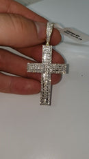 10k 1.94ct Diamond Cross NEW
