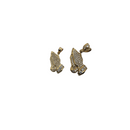 10K Yellow Gold Hand Prayers Pendants HP-005