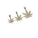 10K Gold Mari Juana Pendant LA172