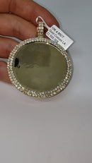 Big Memory Pendant 4.65ct of Diamonds 10k Gold