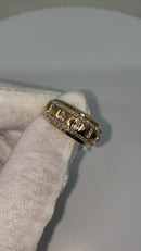 14k 0.50ct Vs Band diamants NOUVEAU