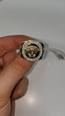 10k Medussa 0.24ct Diamond Ring NEW
