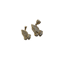 10K Yellow Gold Hand Prayers Pendants HP-005