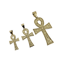 Cross of Life Pendant in 10k Gold CP023