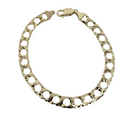   8mm Bracelet gourmette en or jaune 10K pour hommes MCA-051