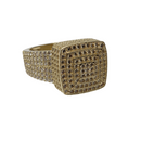 10k Hiphop2 Gold Ring