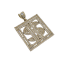 Pendentif $$ en or 10K SJ-606