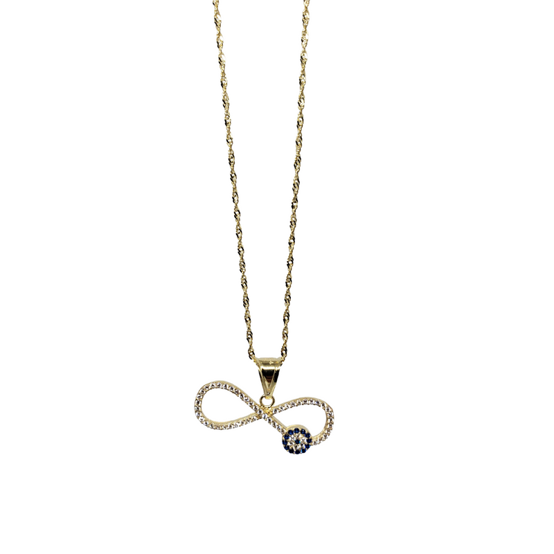 Infinity necklace 10k Gold NEW