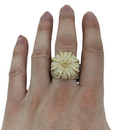 10k 5.50ct Diamonds Crown Boss Ring