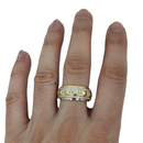 14k 0.50ct Vs Band diamants NOUVEAU