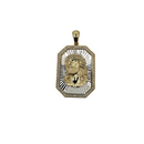 10k Jesus Pendant New