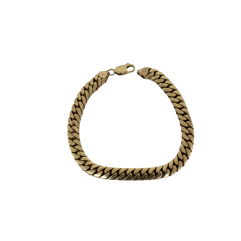 14k Miami/Franco Yellow Gold Bracelet