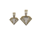 Your my Diamond Pendant 10k Gold New