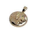 10k Lion Head New Green eyez x2