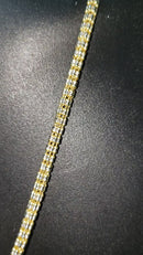 14k Ice chain 4.5mm Diamond cut