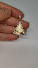 10k 0.35ct SI Diamond custom Pyramid